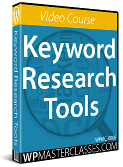 Keyword Research - WPMasterclasses.com