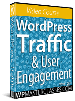 WordPress Traffic & User Engagement - WPMasterclasses.com